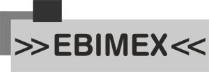 Logo Ebimex in grau schwarz