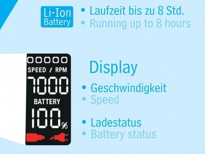 Information für den auswechselbaren Scherkopf für das Modell Akkubella